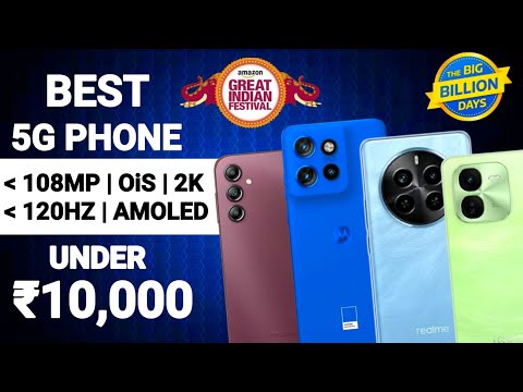 BBD SALE 8GB+256GB | Best 5G Smartphone Under 10000 Flipkart BBD SALE & Amazon Great Indian Festival