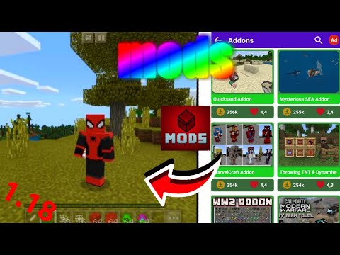 O MELHOR APLICATIVO PARA BAIXAR MODS PARA MINECRAFT PE 1.19