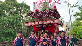 日坂祭り2019 令和元年 新天皇陛下御即位屋台引き回し~川向~