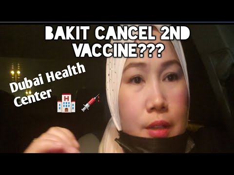 Bakit cancel 2nd vaccine sa Dubai? [ Morocco filipina family]