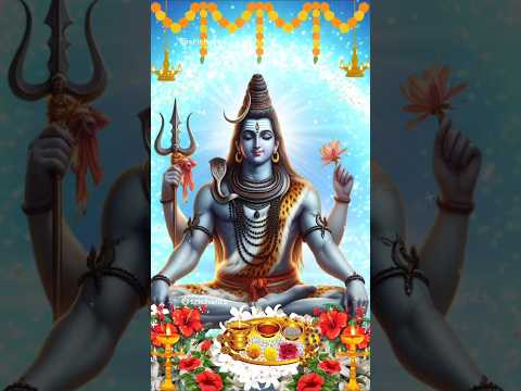 Peaceful Lord Shiva Morning Mantra #shiv #lordshiva #bholenath #mondaymantra #mondayshivasongs