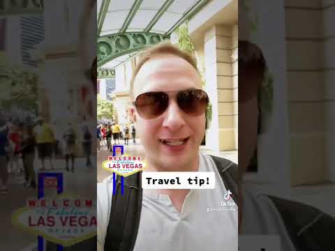 Vegas travel tip #savemoney #vegas #shorts