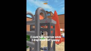 BEATING A CAMPER IN MM2  #roblox #robloxmm2 #mm2roblox #beatingcamper #fyp #viral