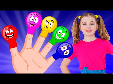 Balloon Finger Family and Nursery Rhymes & Fun Songs For Kids