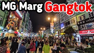 MG Marg Gangtok Experience Vlog | Best Place for Shopping in Gangtok | Gangtok MG Marg in Night!!!!!