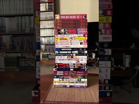 Got my biggest manga haul in a long time #manga #mangahaul #shorts #chainsawman