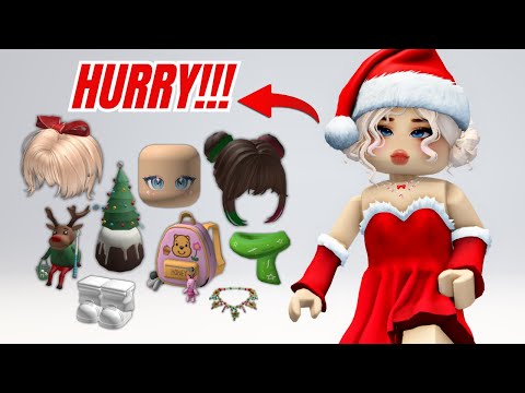 HURRY! GET NEW FREE UGC ITEMS AND HAIRSTYLES 🤩🥰 ROBLOX