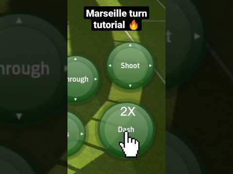 Marseille turn tutorial efootball mobile 23