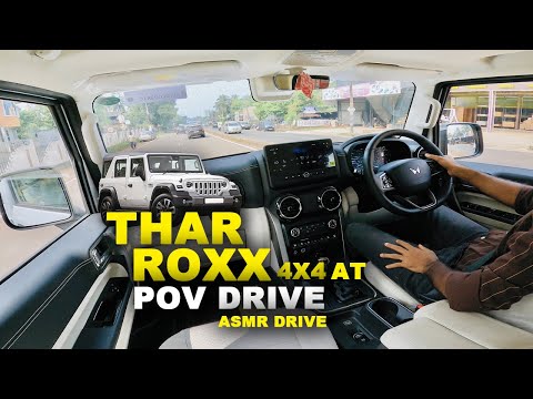 Mahindra Thar Roxx 5 Door | POV Test Drive | AX7 L Diesel AT 4X4 | Thar 5 Door | Thar Roxx 2025 |