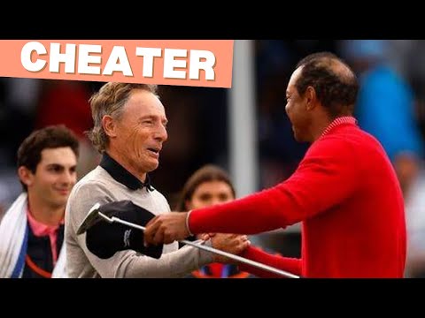 Bernhard Langer Faces Accusations of ‘Cheating’ in Victory Over Tiger Woods Amid Rules Controversy