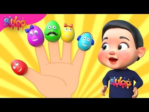 Fruit Finger Family | Ten In The Bed | BluLoo Nursery Rhymes & Kids Songs