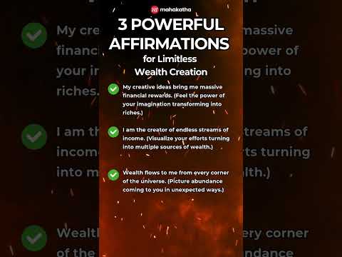 3 Affirmations for Limitless Wealth Creation