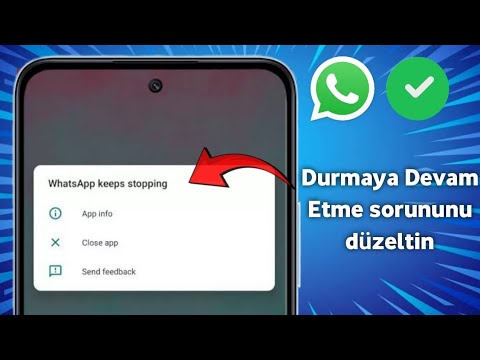 WhatsApp Durmaya Devam Ediyor Sorunu Nasıl Düzeltilir (2025)