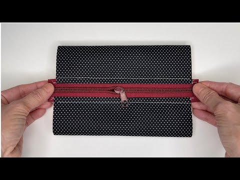 🌺 How to sew Zipper Box Pouch | Easy to Make Useful Projects | Creative Sewing