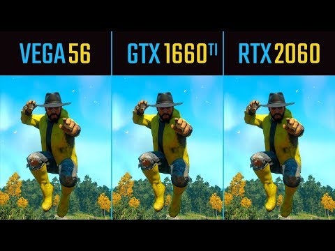 RTX 2060 vs. VEGA 56 vs. GTX 1660 Ti (10 Games)