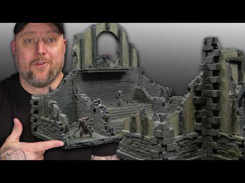 GRIM CATHEDRAL - The Ultimate Modular Ruins (MÖRK BORG, Mordheim, Dungeons & Dragons)