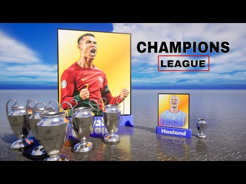 Every time The Best Footballers who won Champions League Trophy ►3D