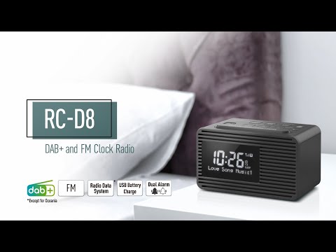 Panasonic DAB/ FM Clock Radio RC-D8