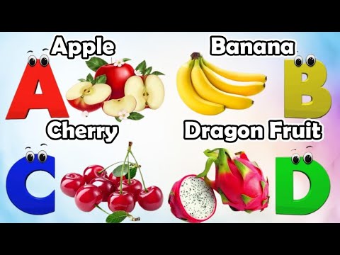 Fruit ABC Song for Children | Phonics for Kids | Learn English Alphabet Letters