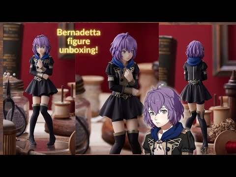 Bernadetta Pop up Parade figure unboxing! Fire Emblem Three Houses.