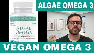 Nordic Naturals Algae Omega Review - Vegan Omega 3 Supplement - Best Selling Omega 3