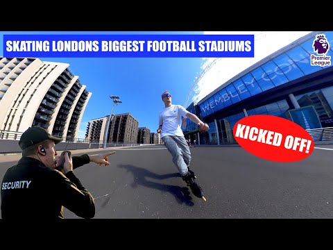 Skating London's Biggest  Football Stadiums (Kicked Off!)