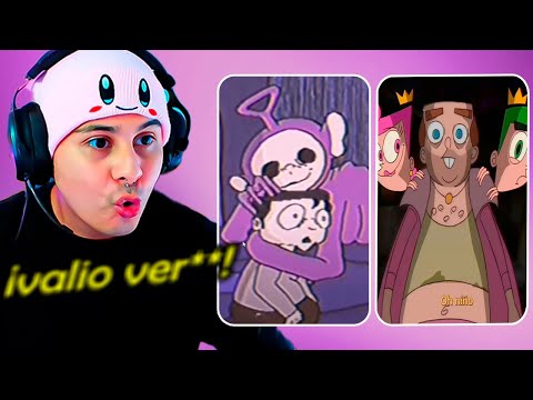 ÑañeL! Reacciona a ANIMACIONES ATERRADORAS #1