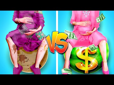 Rich Mom Vs Poor Mom Parenting Hacks || How To Make DIY Toys & Gadgets by Zoom GO!