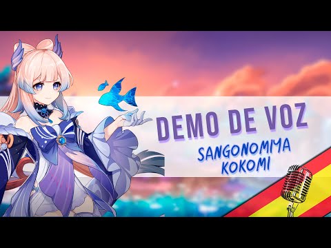 DEMO DE VOZ | Sangonomiya Kokomi | Genshin impact