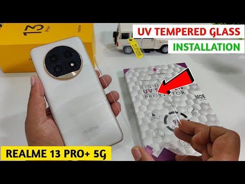 Realme 13 Pro Plus 5g UV Tempered Glass Installation | UV Tempered Glass Realme 13 Pro Plus