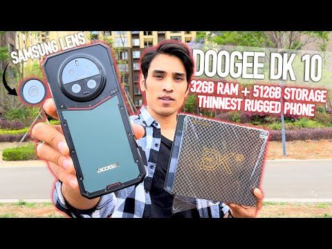 Doogee DK10 Thinnest Rugged Smartphone with 120W charging and Samsung Lens