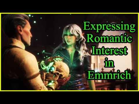 Expressing Romantic Interest in Emmrich | Dragon Age: The Veilguard