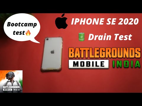 Apple iPhone SE 2 ios 15.4.1 BGMI Gameplay, Bootcamp 60 Fps, Heating🔥 & Battery Drain🔋Test In 2022