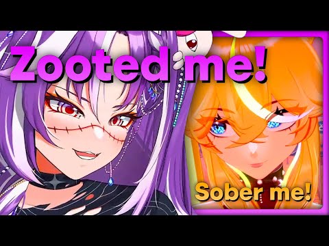 Michi and Arielle prove that sober or drunk/zooted vtubers are essentially the same...