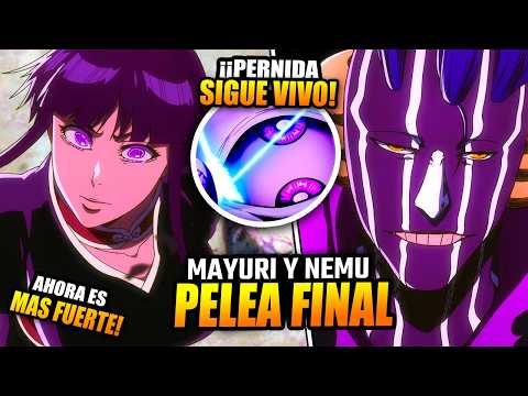 ¡¡EPICO!! MAYURI & NEMU vs PERNIDA! ¡PELEA FINAL! Imágenes EP 36 #bleach2024 #bleach