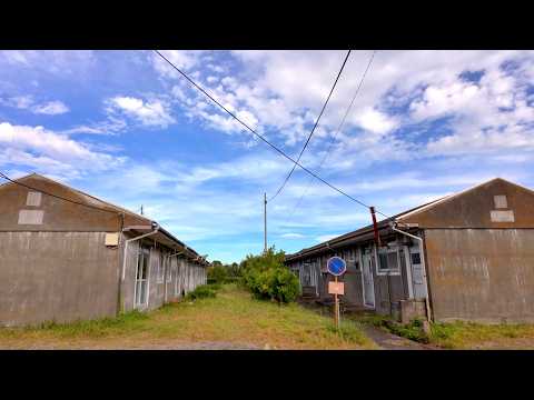 A residential area known as the ruins in the sky. Walking through the deserted Sky Park【4K Japan】