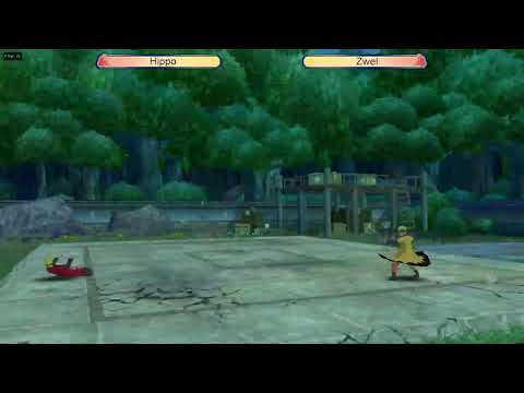 Naruto GNT Special Netplay 19 - Zwel vs Drillin and 4 Player