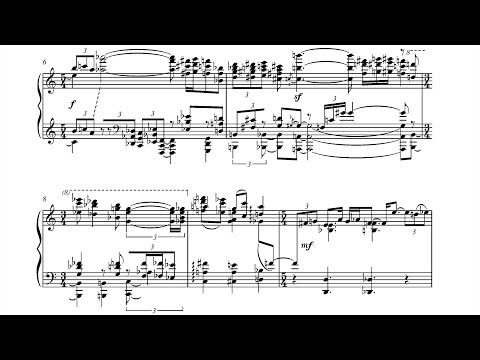 Nikolai Kapustin - 10 Inventions, Op. 73 (1993) [Score-Video]