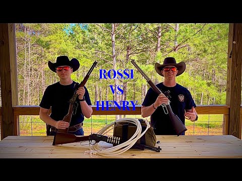 WHO MAKES A BETTER LEVER GUN???? - HENRY BIG BOY VS ROSSI MODEL 92!!!! #rossi #leveraction #guns