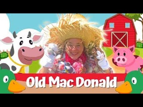 Old MacDonald Had a Farm | Animal Nursery Rhymes for Children, Babies and Toddlers