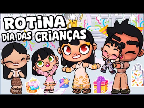 ROTINA DIA DAS CRIANÇAS | AVATAR WORLD ROTINAS E HISTÓRIAS