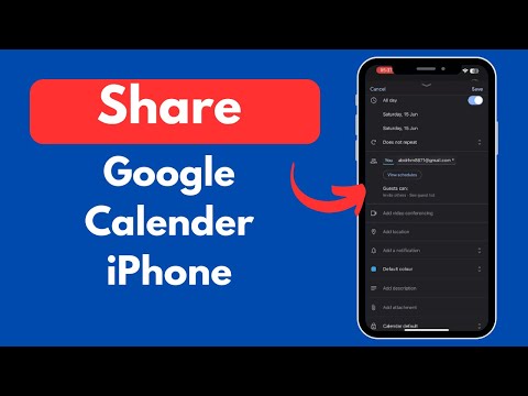 How to Share Google Calendar on iPhone (Quick & Simple)