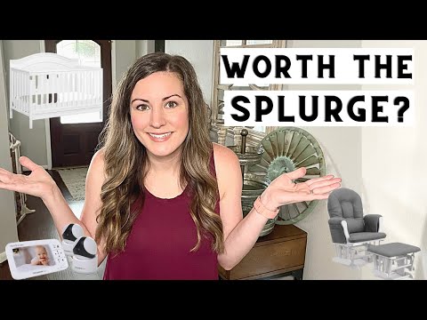 Baby Items Worth the Splurge | Worth the money / Newborn must haves / Baby Registry Must Haves