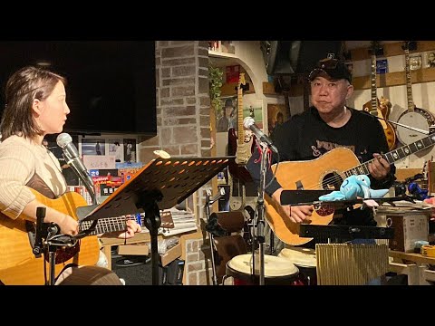 初恋♬松山千春　弾き語り　COVER　置時計　MOMOChan　　giter.mamiyu