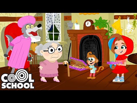 Little Red Riding Hood - PIZZA DELIVERY 🍕 Cool School Cartoons for Kids