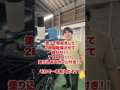 くすんだ樹脂復活！塗ってから10ヶ月！売れ過ぎて生産追いつかなくなった樹脂復活剤の持ちをみてみる動画 #車好きと繋がりたい #洗車 #掃除 #掃除 #洗車好きと繋がりたい #automobile