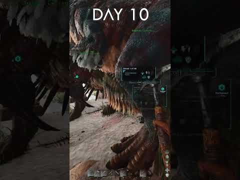 100 Days (Ark Shorts) - Day 10  #arksurvivalascended #100days #100ark