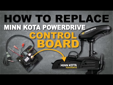 How To Replace Control Board // MINN KOTA POWERDRIVE