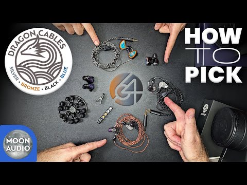 Dragon IEM Cables for 64 Audio In-Ear Monitors | Moon Audio