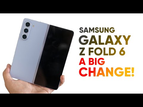 Samsung Galaxy Z Fold 6 – A Big Change!